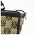 Borsa Tote LOEWE Anagram in tela jacquard e pelle Beige Black - vista 16