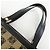 Borsa Tote LOEWE Anagram in tela jacquard e pelle Beige Black - vista 6