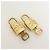 Louis Vuitton Lot de 10 Cadenas et Clés en Métal Or - vue 12