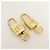 Louis Vuitton Lot de 10 Cadenas et Clés en Métal Or - vue 6