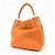 Borsa a spalla in pelle con logo PRADA Borsa Tote Borsa a mano Arancione BR4829 - vista 3