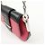 Borsa a tracolla mini con catena in pelle PRADA Sidonie Rosa Nero - vista 12