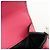Borsa a tracolla mini con catena in pelle PRADA Sidonie Rosa Nero - vista 17