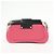 Borsa a tracolla mini con catena in pelle PRADA Sidonie Rosa Nero - vista 2