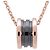 Bulgari Collana BVLGARI B-zero1 K18PG 750PG Oro Rosa Ceramica Nera - vista 2