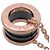 Bulgari Collana BVLGARI B-zero1 K18PG 750PG Oro Rosa Ceramica Nera - vista 4