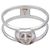 GUCCI Interlocking G SV925 Silver #9 US4.5 EU48 HK10 298036 - vista 4
