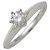 Tiffany & Co Solitär-Diamantring 0.22ct PT950 US4.5 EU48 HK9