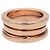 Bulgari Anello BVLGARI B-Zero1 3Band K18 750PG Oro Rosa #49 US4.5 EU49 HK10 - vista 2