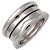 Bulgari Anello BVLGARI B-Zero1 3Band K18 750WG Oro Bianco #46 US3.5 EU45 HK7