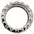 Bulgari Anello BVLGARI B-Zero1 3Band K18 750WG Oro Bianco #46 US3.5 EU45 HK7 - vista 3
