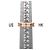 Bulgari BVLGARI B-Zero1 Anello 1Band K18 750RG Rose Gold #46 US4.5 EU47 - vista 7