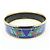 Hermès HERMES Email GM Bracciale Rigido Placcato Oro Blu Multicolor - vista 2