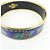 Hermès HERMES Email GM Bracciale Rigido Placcato Oro Blu Multicolor - vista 9