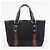 Borsa Tote e Borsa a Mano GUCCI Sherry GG Canvas Leather Black - vista 2