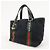 Borsa Tote e Borsa a Mano GUCCI Sherry GG Canvas Leather Black - vista 3