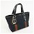 Borsa Tote e Borsa a Mano GUCCI Sherry GG Canvas Leather Black - vista 4