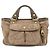 Céline CELINE Boogie Bag Borsa a mano in pelle scamosciata Beige Brown