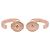 Orecchini Cartier Mini LOVE K18 750PG Oro Rosa - vista 2