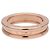 Bulgari Anello BVLGARI B-Zero1 1Band K18 750PG #49 US5 HK11 Oro Rosa - vista 2
