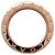 Bulgari Anello BVLGARI B-Zero1 1Band K18 750PG #49 US5 HK11 Oro Rosa - vista 3