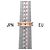 Bulgari Anello BVLGARI B-Zero1 1Band K18 750PG #49 US5 HK11 Oro Rosa - vista 6
