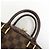 Louis Vuitton Saleya Mini Damier Ebene Canvas Leather Hand Bag - vista 6
