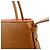 Chloé Chloe Micro Tote Bag Pelle Borsa 2Way Borsa a Spalla Borsa a Mano Camel - vista 17