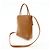 Chloé Chloe Micro Tote Bag Pelle Borsa 2Way Borsa a Spalla Borsa a Mano Camel - vista 3