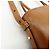 Chloé Chloe Micro Tote Bag Pelle Borsa 2Way Borsa a Spalla Borsa a Mano Camel - vista 9