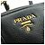 Borsa a tracolla e borsa a mano PRADA in pelle Vitello Daino Nero B3091M - vista 16