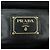 Borsa a tracolla e borsa a mano PRADA in pelle Vitello Daino Nero B3091M - vista 24