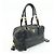 Borsa a tracolla e borsa a mano PRADA in pelle Vitello Daino Nero B3091M - vista 4