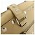 Céline Borsa a mano in pelle CELINE Bowling Bag Beige Studs - vista 9
