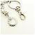 Autre Marque ANTEPRIMA Set di 4 pochette e charm per borsa in PVC Wire Silver Gold - vista 20
