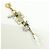 Autre Marque ANTEPRIMA Set di 4 pochette e charm per borsa in PVC Wire Silver Gold - vista 21