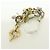 Autre Marque ANTEPRIMA Set di 4 pochette e charm per borsa in PVC Wire Silver Gold - vista 24
