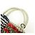 Autre Marque ANTEPRIMA Set di 4 pochette e charm per borsa in PVC Wire Silver Gold - vista 5