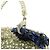 Autre Marque ANTEPRIMA Set di 4 pochette e charm per borsa in PVC Wire Silver Gold - vista 6