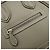 Céline CELINE Luggage Micro Shopper Leder Handtasche Tote Bag Gray - Ansicht 18