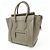Céline CELINE Luggage Micro Shopper Leder Handtasche Tote Bag Gray - Ansicht 3