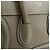 Céline CELINE Luggage Micro Shopper Leder Handtasche Tote Bag Gray - Ansicht 9