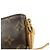 Borsa a tracolla Louis Vuitton Monogram Trotteur Canvas Brown M51240 - vista 16