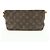 Borsa a tracolla Louis Vuitton Monogram Trotteur Canvas Brown M51240 - vista 2