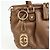 Autre Marque GUCCI Sukey Interlocking G Borsa a tracolla 2Way in pelle Bronze 247902 - vista 18