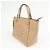 Borsa a mano 2Way in pelle GUCCI SOHO Interlocking G Beige 369176 - vista 3