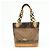 Borsa Tote Louis Vuitton Monogram Cabas Ambre PM Trasparente Marrone M92502 - vista 2