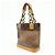 Borsa Tote Louis Vuitton Monogram Cabas Ambre PM Trasparente Marrone M92502 - vista 3