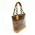 Borsa Tote Louis Vuitton Monogram Cabas Ambre PM Trasparente Marrone M92502 - vista 4