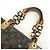 Borsa Tote Louis Vuitton Monogram Cabas Ambre PM Trasparente Marrone M92502 - vista 6